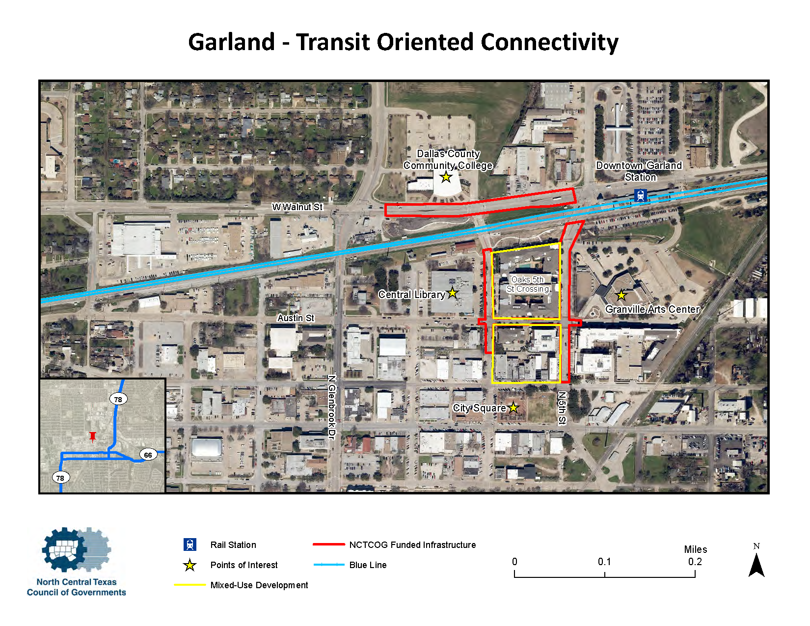 Garland Map Overview