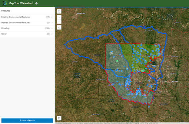 map your watershed map