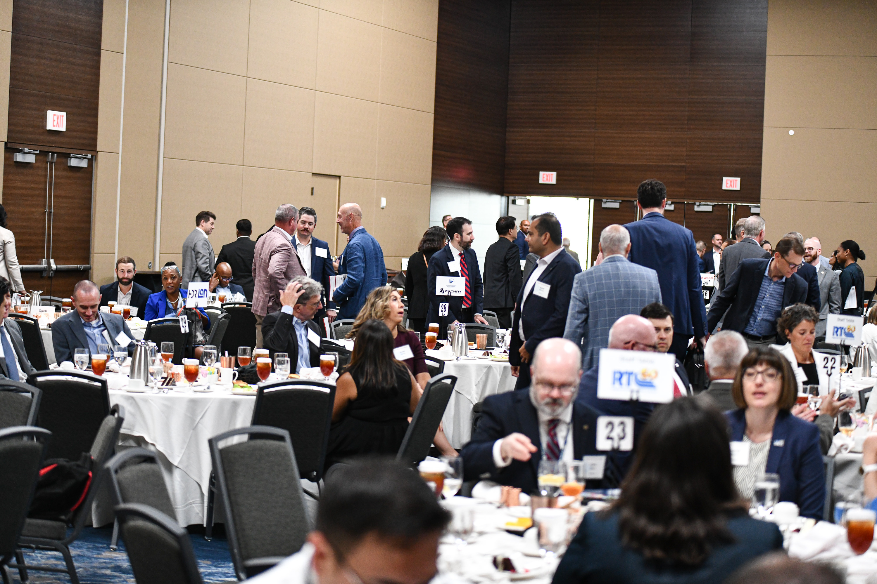 NCTCOG staff at the celebration luncheon.