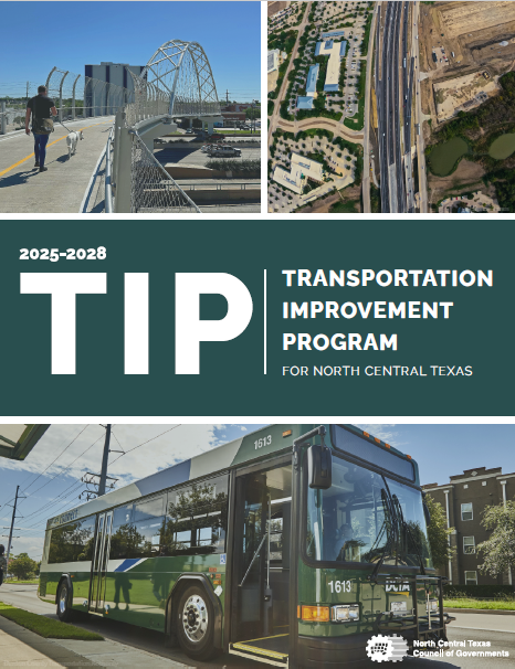 Cover of the TIP publication for 2025 to 2028