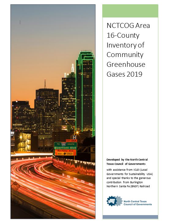 NCTCOG Area 16-County Inventory of Community Greenhouse Gases 2019