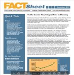 Image of traffic counts fact sheet
