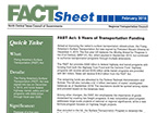 FAST Act Fact Sheet Front Page