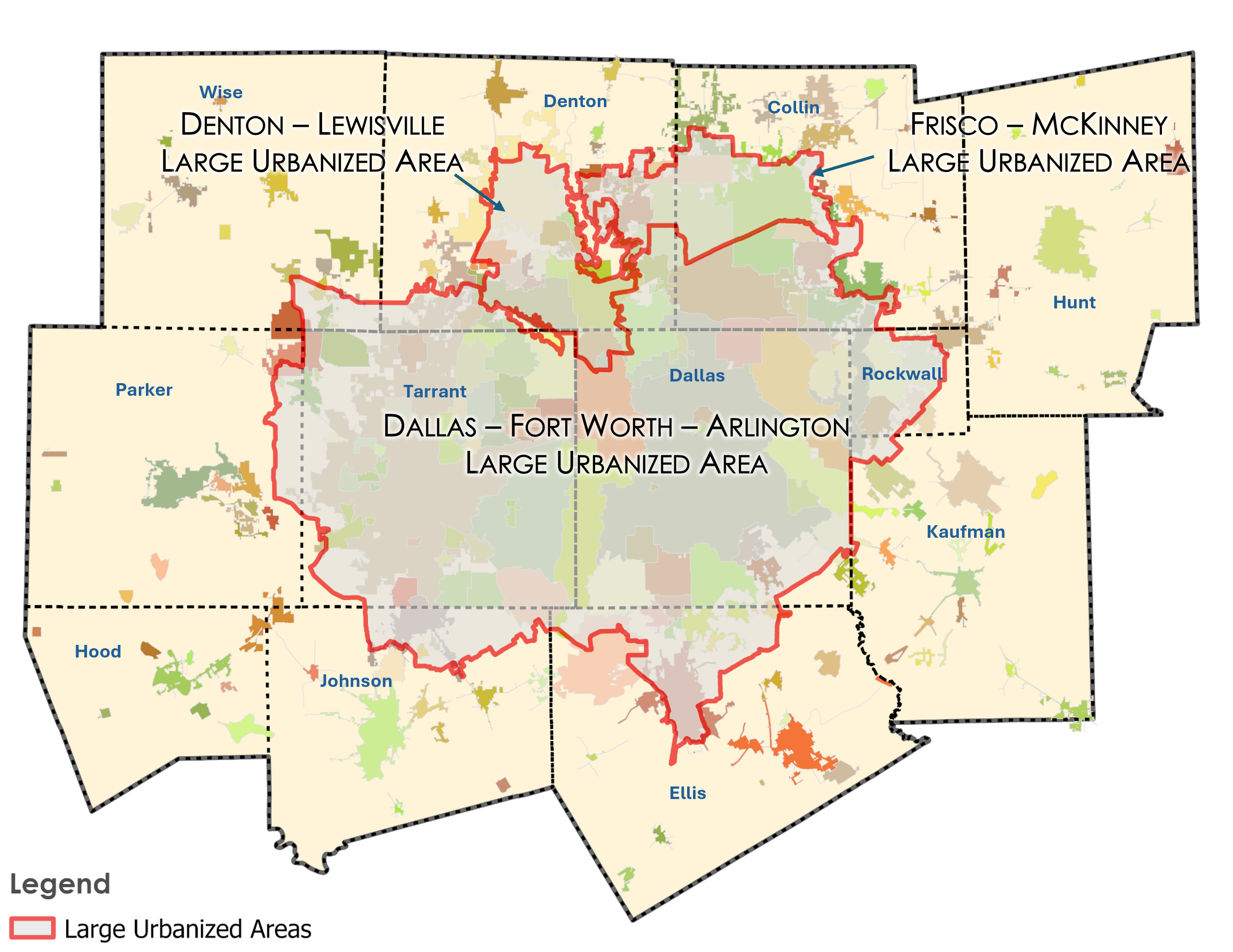 12-county boundary for TA CFP