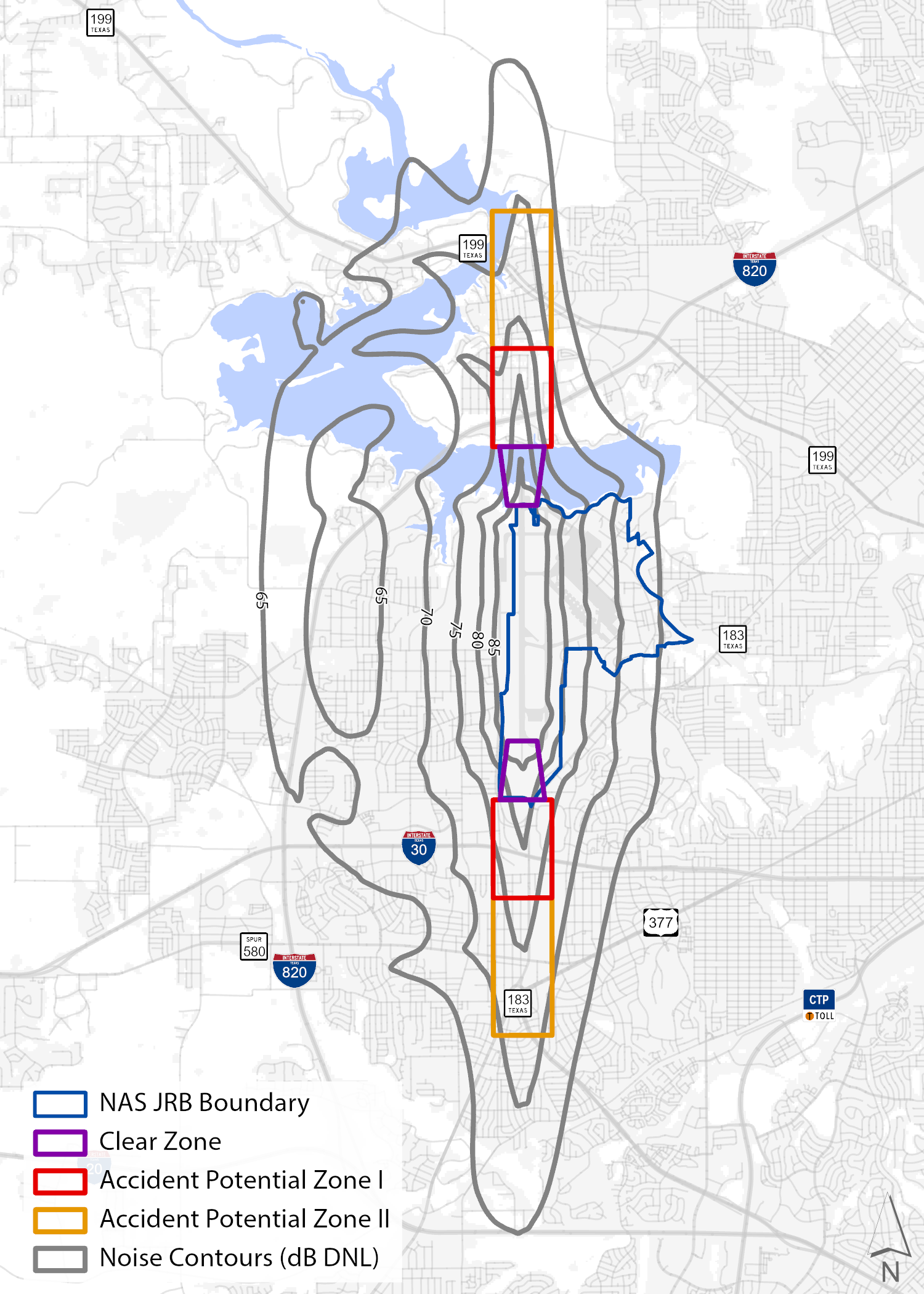 North Central Texas Council Of Governments NAS JRB Fort Worth   NAS JRB Map 062223 Packet 