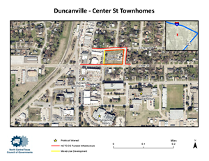 Duncanville Center Street Map Overview