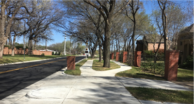 This is a preview image of the The Pleasant Run Pathway Connection project is a pedestrian- and bicycle-friendly pathway connecting the Cottonbelt Trail to the Village at Colleyville