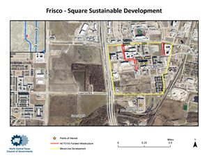 Frisco Square Map Overview