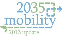 The logo for Mobility 2035 -2013 Update