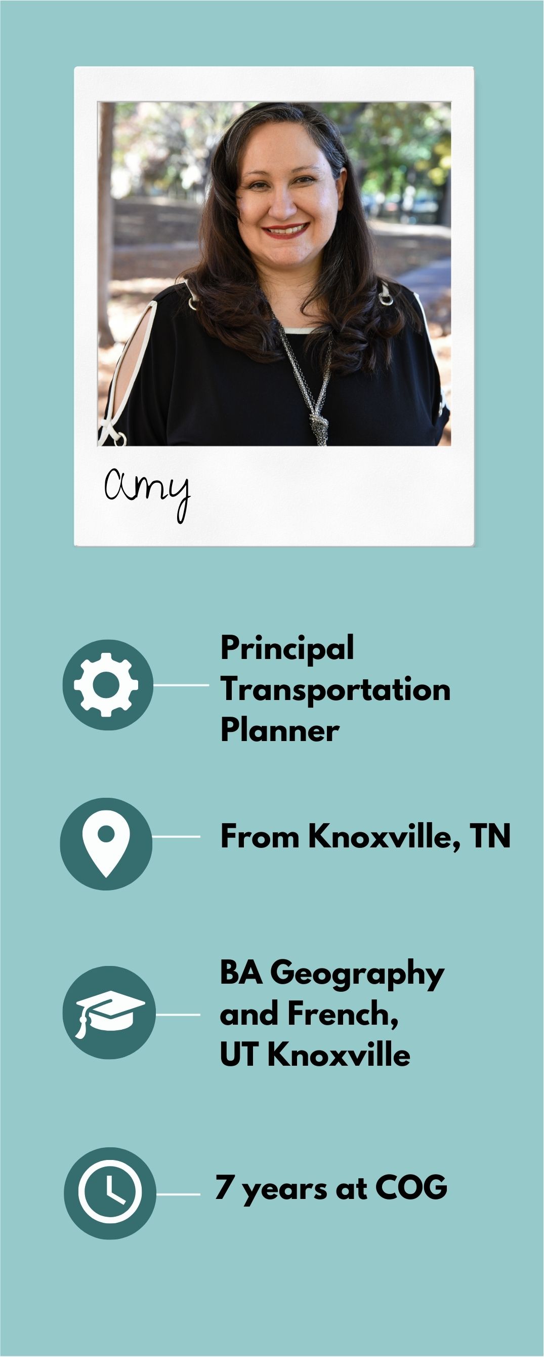 Photo of Amy Johnson- Planner at NCTCOG