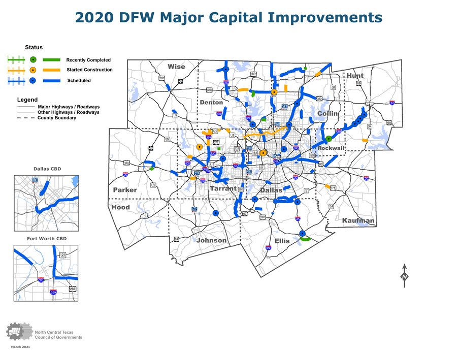 DFW Major Capital Improvements